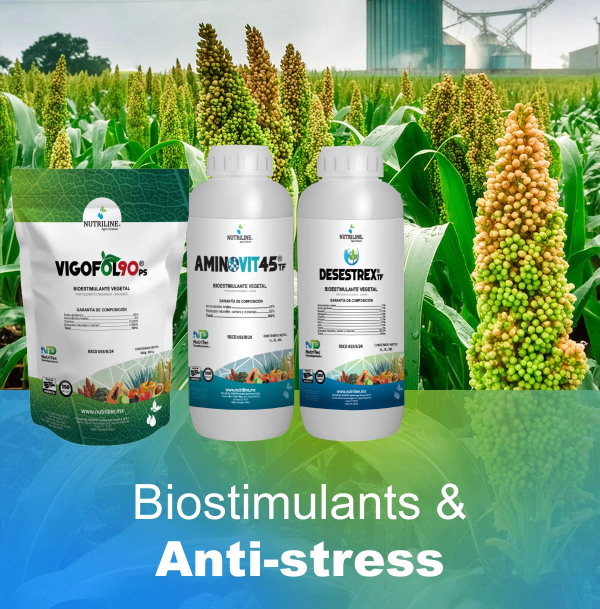 Bioestimulantes y Antiestresantes